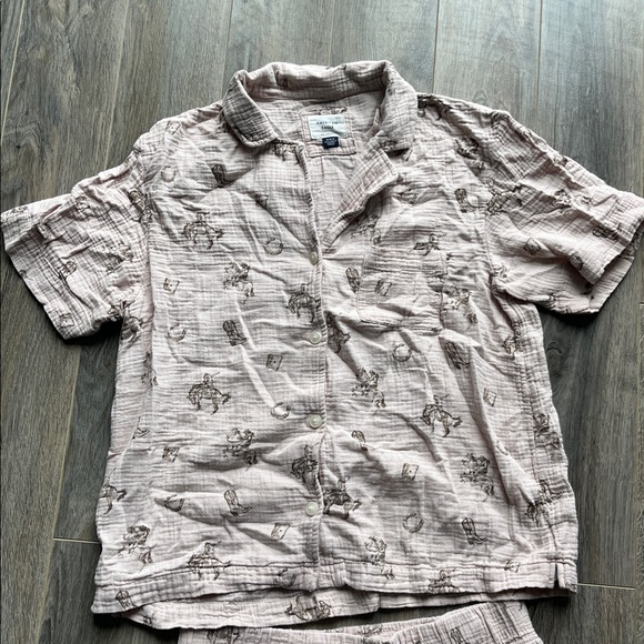 American Eagle Western PJ Set - Picture 3 of 5